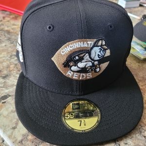 Ner era 59fifty fitted hat cincinnati reds Big red machine 7 3/8 BRAND NEW